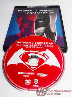 Batman V Superman; El amanecer de la Justicia: Análisis de la nueva edición especial UHD Batman V Superman; El amanecer de la Justicia: Análisis de la nueva edición especial UHD
