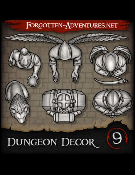 Dungeon Decor - Pack 9, de ForgottenAdventures