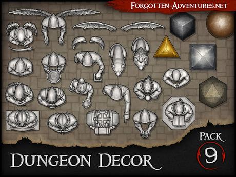 Dungeon Decor - Pack 9, de ForgottenAdventures