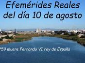 EFEMÉRIDES REALES agosto
