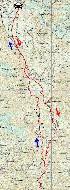 Renorios (Coto Beyo)-El Cuitu la Texera-Xurbíu-El Mayéu la Boya