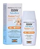 Fotoprotector ISDIN Fusion Fluid Mineral Baby SPF 50 - Protector solar facial formulado para la piel...