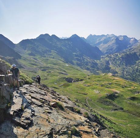 Salvaguarda y Tuc de Escaleta desde Hospital de Benasque