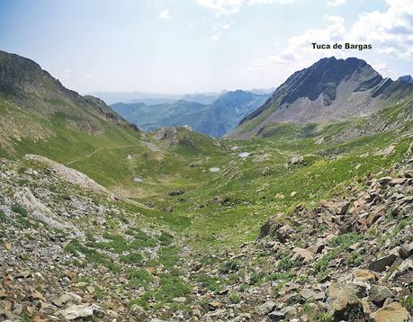 Salvaguarda y Tuc de Escaleta desde Hospital de Benasque