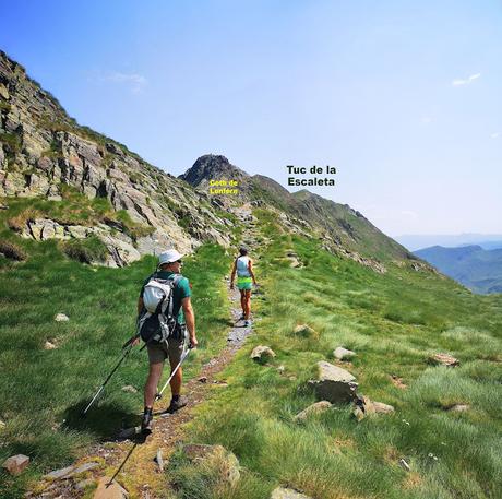 Salvaguarda y Tuc de Escaleta desde Hospital de Benasque