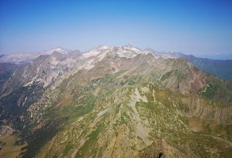 Salvaguarda y Tuc de Escaleta desde Hospital de Benasque