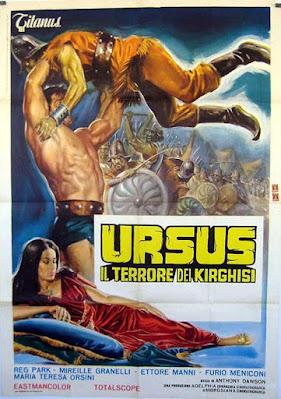URSUS, EL TERROR DE LOS KIRGUESES (Ursus, il terrore dei kirghisi) (Italia, 1964) Aventuras, Fantástico, Péplum, Superhéroes