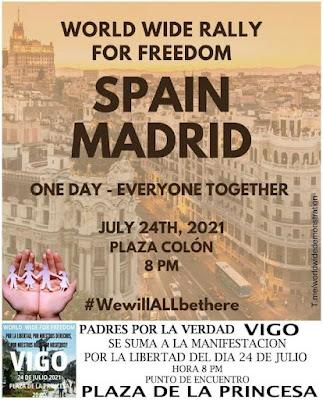 La convocatoria por la libertad fue un éxito internacional