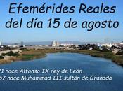 EFEMÉRIDES REALES agosto