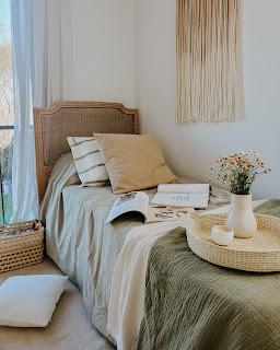 El cuarto verde estrena verdes: color y textiles El cuarto verde estrena verdes: color y textiles