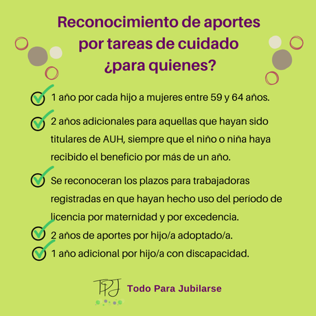 Reconocimiento de aportes por tareas de cuidado de ANSES Reconocimiento de aportes por tareas de cuidado de ANSES