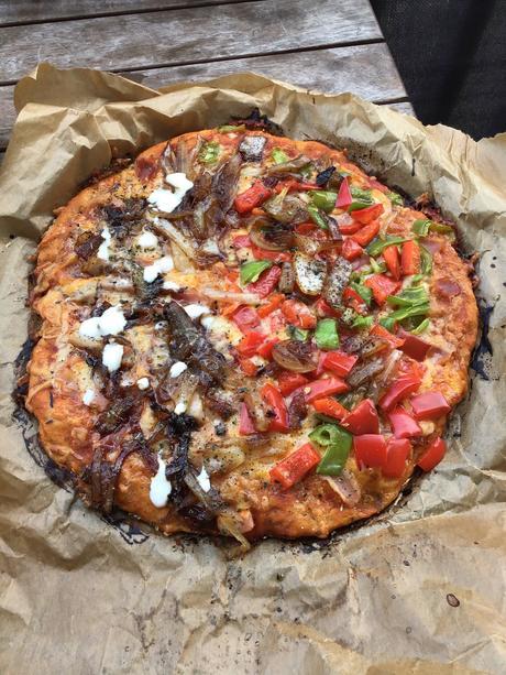 PIZZA CON MASA INTEGRAL PIZZA CON MASA INTEGRAL