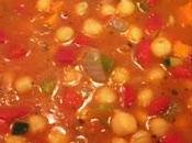 Garbanzos hortalizas.