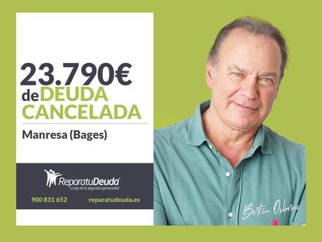 Repara tu Deuda Abogados cancela 23.790? en Manresa (Bages) con la Ley de la Segunda Oportunidad