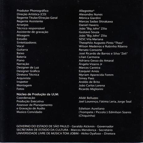 Banda Sinfônica Jovem do Estado de São Paulo - Os Mitos e Lendas do Rei Arthur e os Cavaleiros da Távola Redonda (2001) Banda Sinfônica Jovem do Estado de São Paulo - Os Mitos e Lendas do Rei Arthur e os Cavaleiros da Távola Redonda (2001)