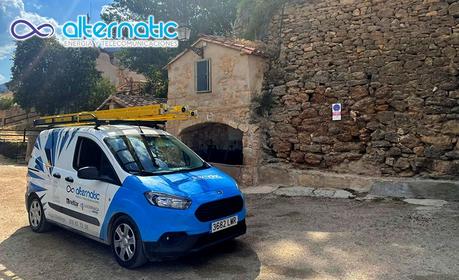ALTERNATIC instala en Cuevas del Cañart conexión a internet