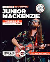 Concierto de Junior Mackenzie en Tinglao Gandía