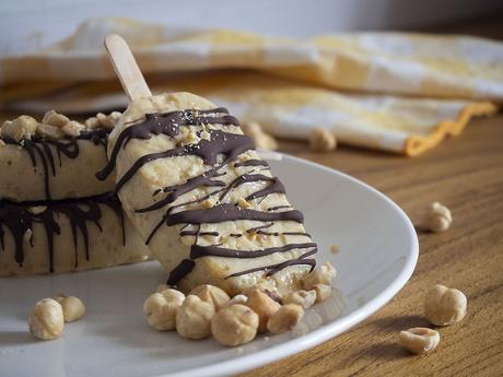 Helado saludable de plátano y mango _Decorar en familia1 Helado saludable de plátano y mango 1