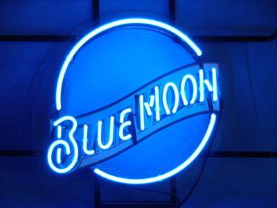 Blue Moon Beer Bar Pub Neon Light Sign Blue Moon Beer Vintage Beer Signs Beer Signs
