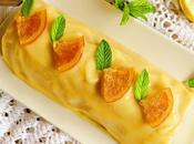 Brazo gitano crema queso limón