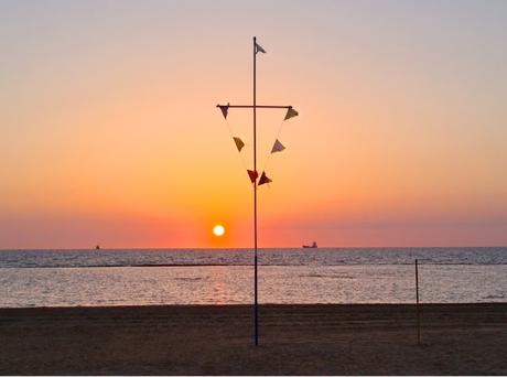 Reto Las locas del Nail Art julio 2021: Atardecer en la playa