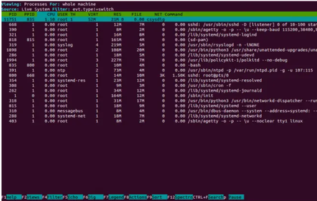 Cómo monitorizar la carga de trabajo del sistema en Ubuntu 20.04 con Sysdig