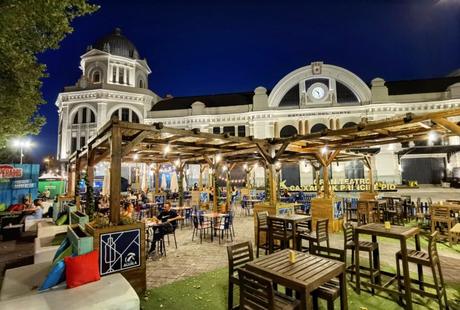 La Consigna, una terraza diferente y muy agradable en Madrid