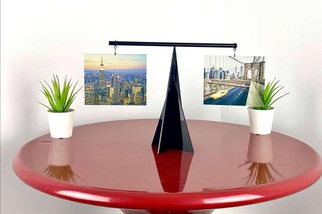 Hanging mobile y standing mobile de ElGir: móviles únicos hechos a mano