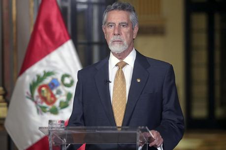 Presidente Sagasti ofrece esta tarde última conferencia de prensa