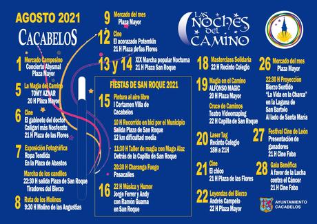 Las noches del Camino regresan a Cacabelos a lo largo de agosto con rutas, magia, música y humor 1