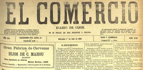 La guerra de las cervezas (Gijón, 1896)