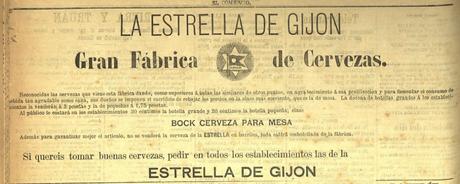 La guerra de las cervezas (Gijón, 1896)