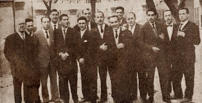 Equipo de ajedrez del Chardenet en 1960