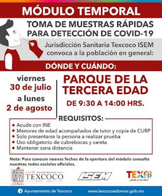 SE APLICARON MÁS DE 26 MIL VACUNAS DE LA SEGUNDA DOSIS CONTRA COVID-19 EN TEXCOCO