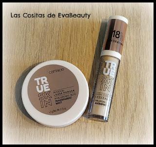 Polvos y corrector True Skin de Catrice #catrice #trueskin #makeup #maquillaje #lowcost #compras #notino #haul #polvos #corrector