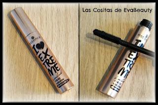 Máscara de pestañas I love Extreme limited de Essence #mascarapestañas #essence #notino #lowcost #makeup #maquillaje #compras #haul