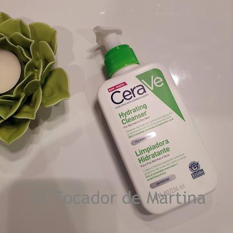 CERAVE HIDRATING FACIAL CLEANSER: LIMPIADOR FACIAL PARA PIELES SECAS