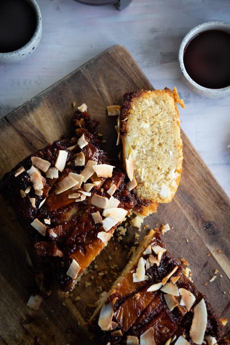 Fotografia de alimentos marua veledo torta piña volteada