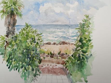 Julio 2021: Dibujos y acuarelas