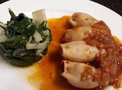 Chipirones rellenos gambas patas… compañía