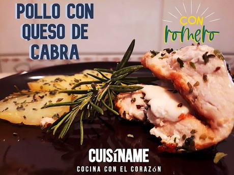 Pollo relleno de Queso de Cabra | Recetas Originales