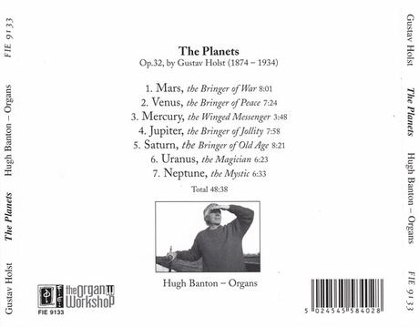 Hugh Banton ‎- The Planets (Gustav Holst 1874 - 1934) (2007)