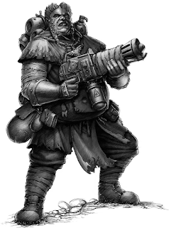 Cartas-ficha para pandilleros de Necromunda, 