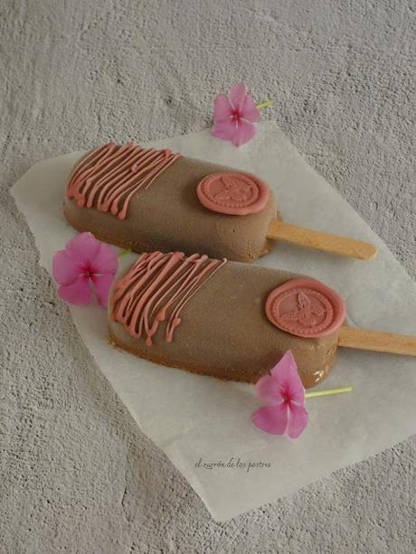 Polos de Leche con Chocolate