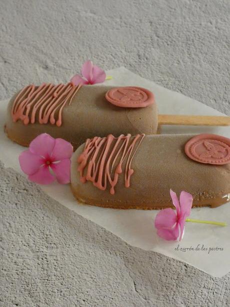 Polos de Leche con Chocolate