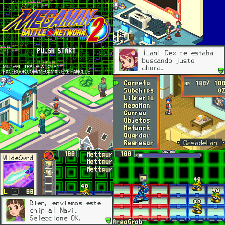 Mega Man Battle Network 2 de Game Boy Advance traducido al español