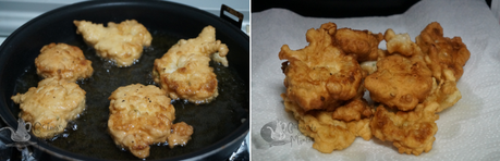 Buñuelos de gambas Buñuelos de gambas