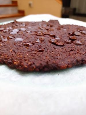 Mega Cookie Doble Chocolate Al Microondas - Vegana & Sin gluten