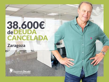Repara tu Deuda Abogados cancela 38.600€ en Zaragoza (Aragón) con la Ley de la Segunda Oportunidad