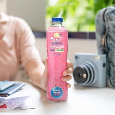 Nueva colección de botellas recicladas: Nestlé  Aquarel  y Mr.  Wonderful  colaboran de nuevo